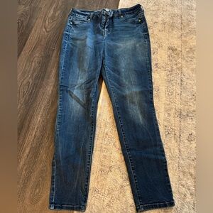 Maurices Dark Blue Skinny Jeans